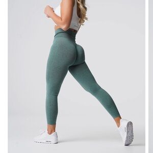 NVGTN Teal Seamless High-Waist Leggings
